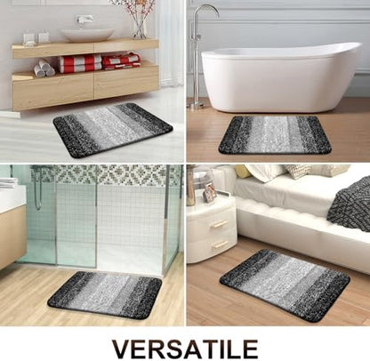 OLANLY Bathroom Runner Rug 54x24, Extra Soft Absorbent Microfiber Bath Rugs