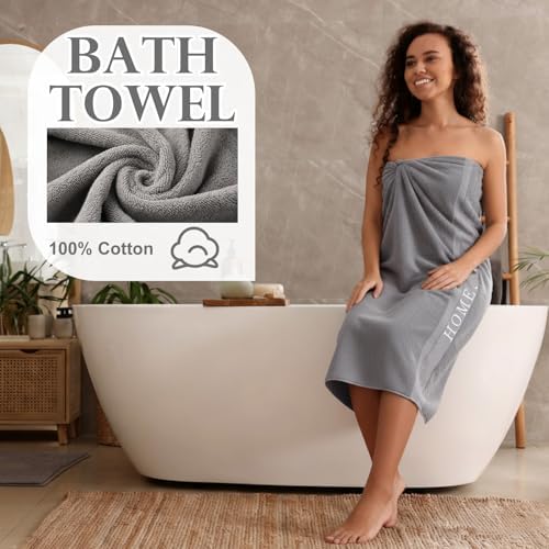 Hahafelt Decorative Bathroom Towel Set,Grey,Home Sweet Home