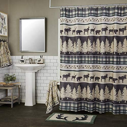 SKL Home Yellowstone Grand Teton Bath Towel, Taupe 50.00" x 27.00"