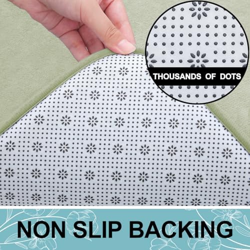 Smiry Memory Foam Bath Mat 36x24, Extra Soft and Absorbent Bathroom Rugs