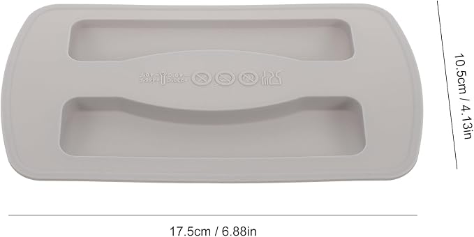 Kichvoe Bread Machine Dustproof Cover Toaster Upper Lid Protector 6.88X4.13X0.59In Kitchen Appliance Accessory Compatible with Most Bread Makers