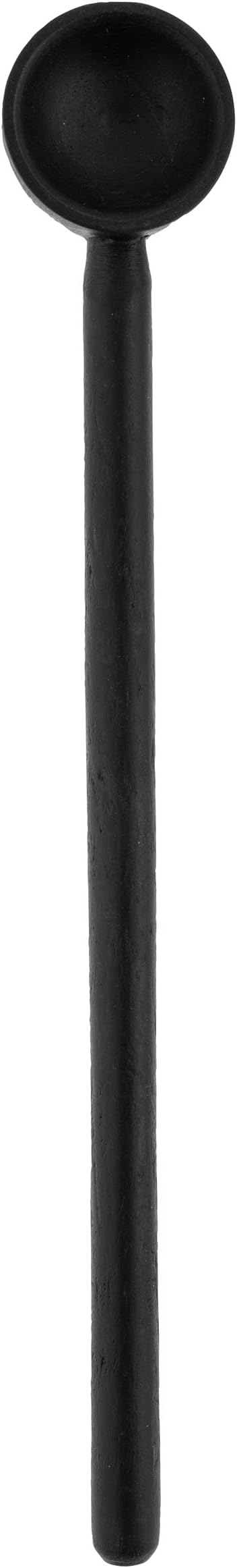 Karma Gifts Tasting Spoons Set - Black Wood Spoons for Cooking - Wood - Set of 4 - Medium