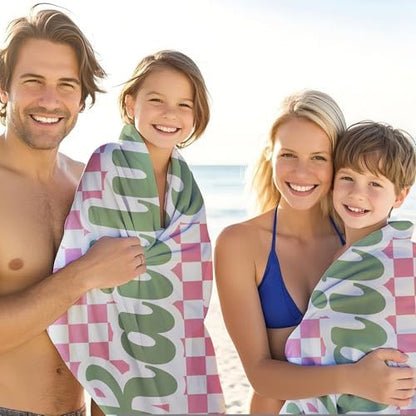JML Personalized Beach Towel with Name, Microfiber, 30 x 60 in