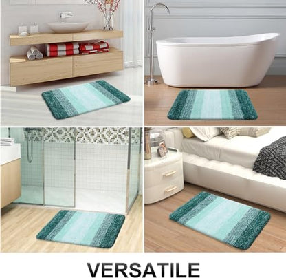 OLANLY Bathroom Runner Rug 44x24, Extra Soft Absorbent Microfiber Bath Rugs