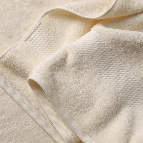 SUPERIOR Egyptian Cotton Ultra Plush & Absorbent, 6 Piece Set, Cream