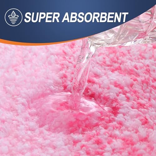 OLANLY Large Bathroom Rugs 50x30, Extra Soft Absorbent Microfiber Bath Rugs