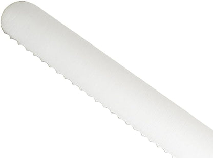 Mercer Culinary M23112 Millennia Black Handle, 12-Inch Wavy Edge, Slicer