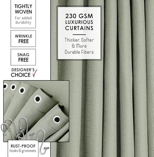 Clara Clark Sage Green Bathroom Set - Bathroom Accessories Set, 24PC Bathroom Accessory Set, Bathroom Sets with Shower Curtain Set, Adhesive Corner Shower Caddy Hanging & Soap Dispenser