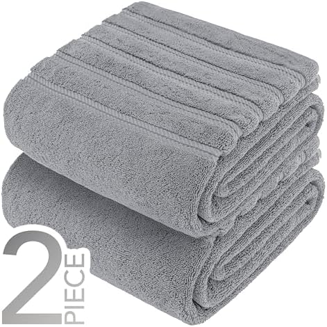 American Soft Linen 100% Cotton Luxury Turkish Towels, 2PC 35x70 Bath Sheet