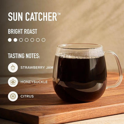 Peet's Coffee, 100% Arabica Light Roast Ground Coffee, Sun Catcher Blend 10.5 Ounce Bag (Pack of 3)