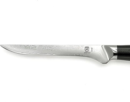 Mercer Culinary M13787 Premium Grade Super Steel, 6-Inch Boning Knife, G10 Handle