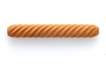MKM Pottery Tools Wood Hand Rollers for Clay (HR-20 Diagonal)