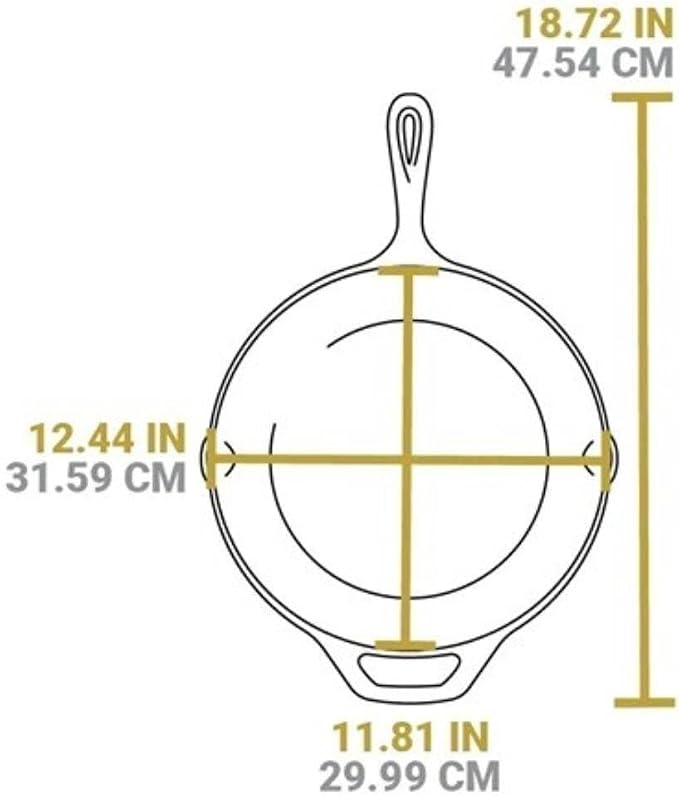 Lodge Chef Collection 3pc Set (8”, 10", & 12" Skillet)