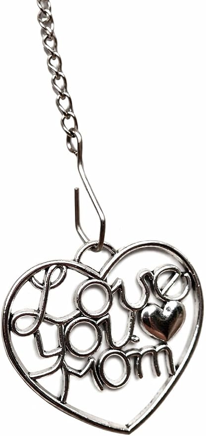Love You Mom Heart Tea Infuser Ball for Loose Herbal Tea Brewing