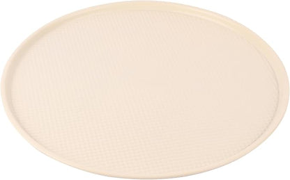 David Burke 14" Pizza Pan – Made from Carbon Steel with AirFlow Baking Technology, Oven Safe, PFTE & PFOA Free, Durable & Easy to Clean – Cream