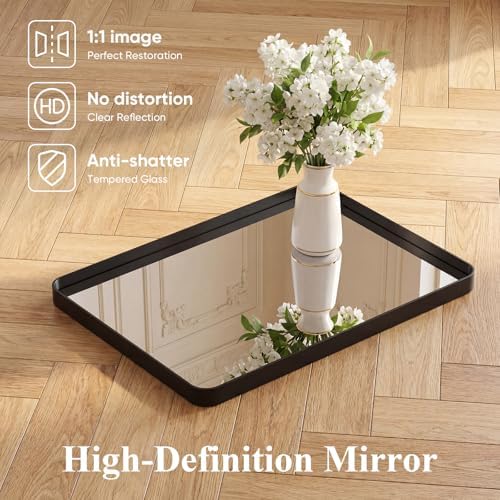 NEWBULIG Bathroom Mirror for Over Sink, 32X48 Inch Wall Vanity Mirror