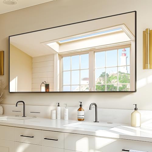 Bathroom Vanity Mirror for Wall, 60"x30" Bathroom Mirror for Over Sink