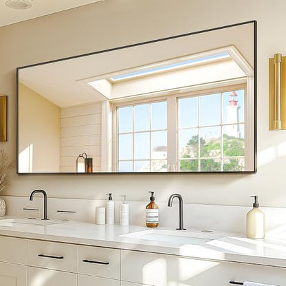Bathroom Vanity Mirror for Wall, 60"x30" Bathroom Mirror for Over Sink