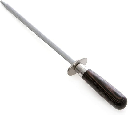 Japanese Knife - Super Sharp 8” Chef Knife - High Carbon Stainless Steel Kitchen Knife - Also Includes: Knife Sharpener, Pair of Kevlar (Cut-Resistant ) Gloves MEDIUM & Bag, Plus Storage Box
