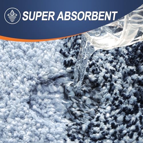 OLANLY Bathroom Runner Rug 44x24, Extra Soft Absorbent Microfiber Bath Rugs