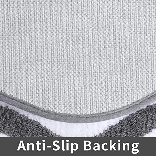 COSY HOMEER Non-Slip Bath Mat Extra Thick Absorbent Plush Washable