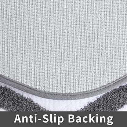 COSY HOMEER Non-Slip Bath Mats Extra Thick Absorbent Plush Washable