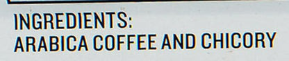 French Market Coffee & Chicory Restaurant Blend, Medium-Dark Roast Ground Coffee Metal Can, 12-Ounce (Pack of 4)