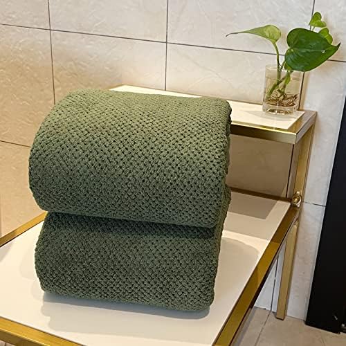 YTYC 39x78 Bath Sheets,Towels for Bathroom,Olive Green,2-Pieces