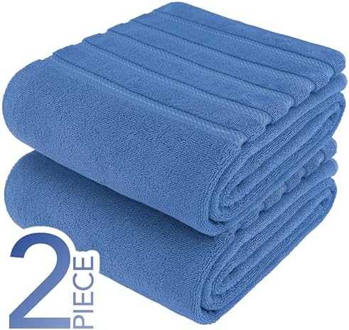 American Soft Linen 100% Cotton Luxury Turkish Towels, 2PC 35x70 Bath Sheet