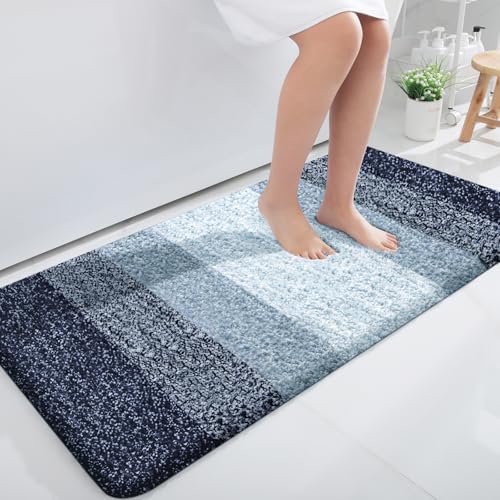 OLANLY Large Bathroom Rugs 50x30, Extra Soft Absorbent Microfiber Bath Rugs