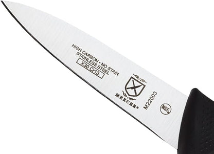 Mercer Culinary M22003 Millennia Black Handle, 3.5-Inch, Paring Knife