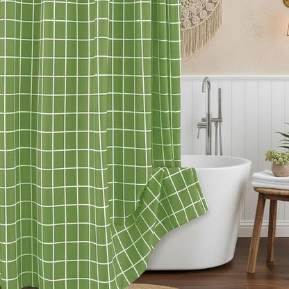 Fabric Shower Curtains for Bathroom-Cloth Modern Farmhouse Shower Curtain