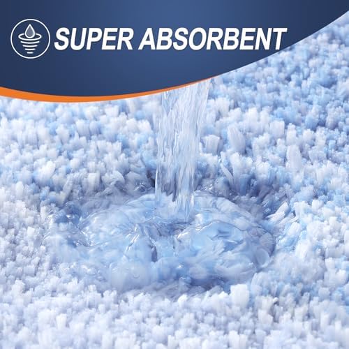 OLANLY Bathroom Runner Rug 47x20, Extra Soft Absorbent Microfiber Bath Rugs