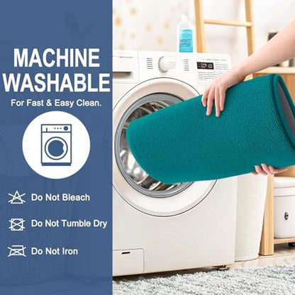 OLANLY Thick Memory Foam Bathroom Rugs 30x20, Absorbent Bath Mat, Deep Lake