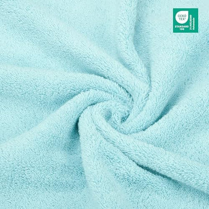 American Soft Linen 100% Cotton Luxury Turkish Towels, 4 PC Washcloth Set