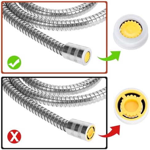 4pcs Shower Head Flow Restrictor, 1.5/1.8/2.5/3.0 GPM