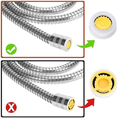 4pcs Shower Head Flow Restrictor, 1.5/1.8/2.5/3.0 GPM