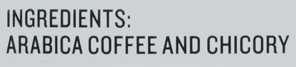 French Market Coffee, Coffee and Chicory, Dark Roast Ground Coffee, 12 Ounce Can 3 Count (Pack of 2)