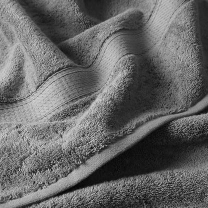 Superior Egyptian Cotton Plush & Absorbent, Bath Towel Set of 4, Charcoal