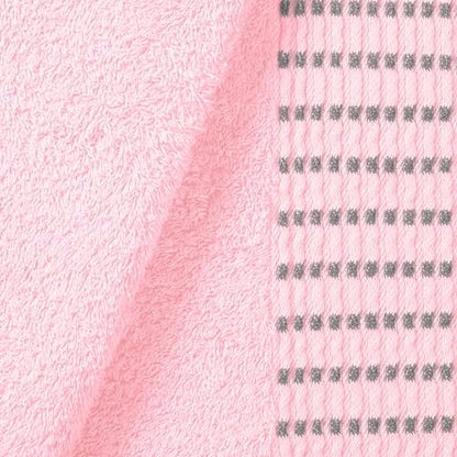 BELIZZI HOME Cotton 2 Pack Oversized Bath Towel Set 28x55 inches, Large Bath Towels, Ultra Absorbant Compact Quickdry & Lightweight Towel, Ideal for Gym Travel Camp Pool - Pink