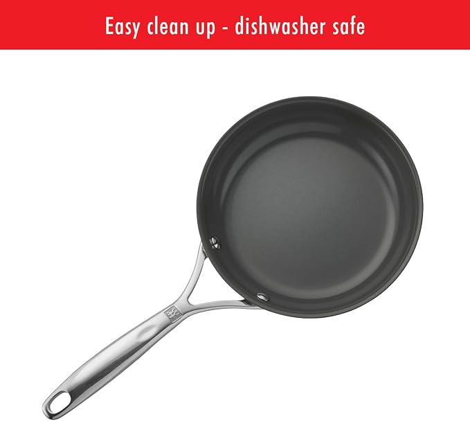 ZWILLING Spirit Energy + 10-pc Stainless Steel Ceramic Nonstick Cookware Set