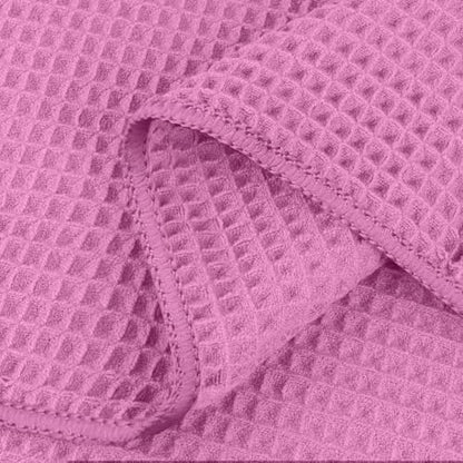 HOMEXCEL Waffle Bath Towels Set of 4 Pack, Waffle Towels for Bathroom