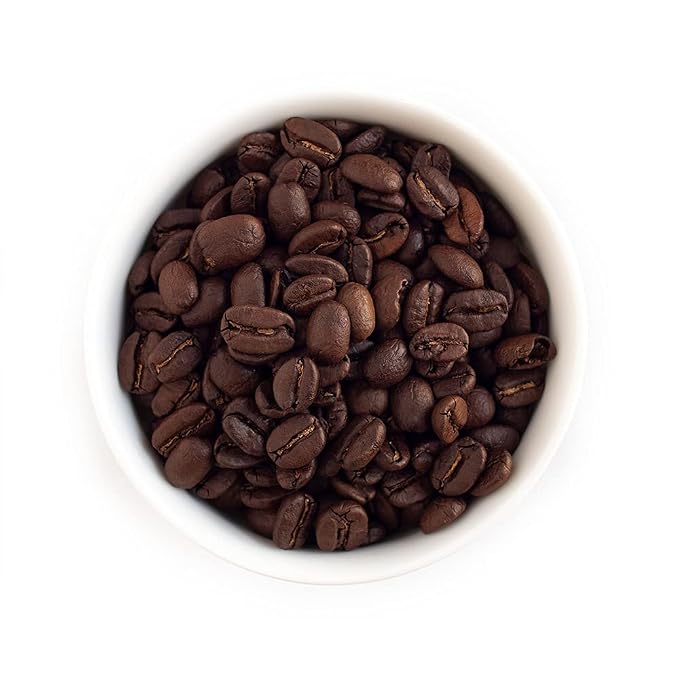 Fresh Roasted Coffee, 100% Dark Colombian Whole Bean Coffee, Med-Dark Roast, Kosher, 2 lb (32 oz)