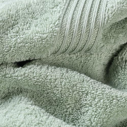 Superior Egyptian Cotton 9-Piece Towel Set, Assorted Towels for Home Bathroom, Guest Bath Decor Essentials, Includes 3 Bath, 3 Hand, 3 Face Towels/Washcloths, Quick Dry, Absorbent - Sage
