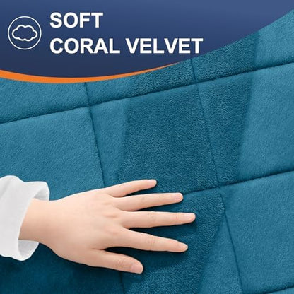 OLANLY Memory Foam Toilet Rugs U-Shaped 24x20, Ultra Soft and Absorbent