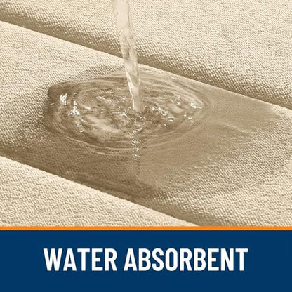 OLANLY Memory Foam Long Bathroom Rugs Runner 47x20, Super Soft Absorbent
