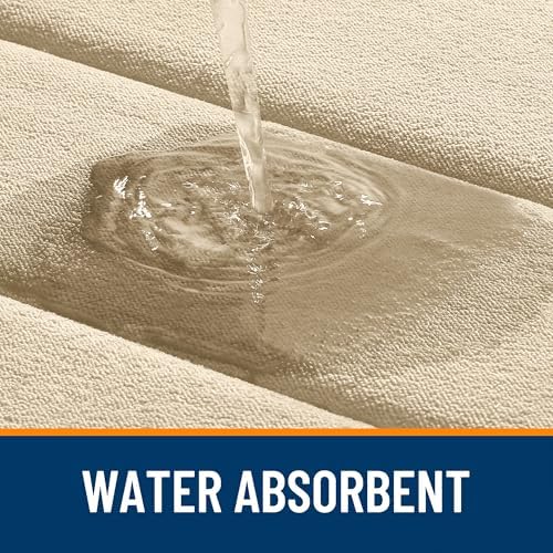 OLANLY Memory Foam Bath Mat 35x16, Super Soft and Absorbent Bathroom Rugs