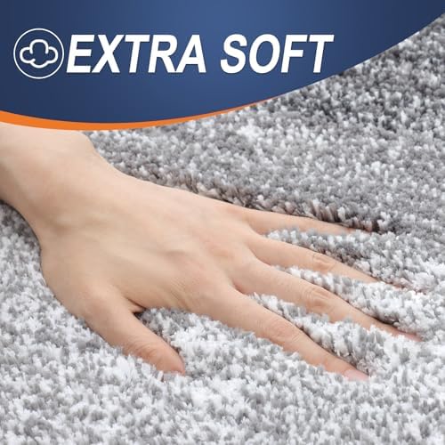 OLANLY Bathroom Runner Rug 44x24, Extra Soft Absorbent Microfiber Bath Rugs