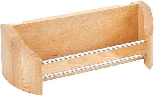 Rev-A-Shelf 11" Single Cabinet Door Mount Wood Storage Tray