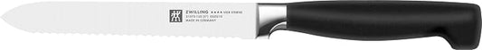 Zwilling Four Stars Utility knife, Silver/Black